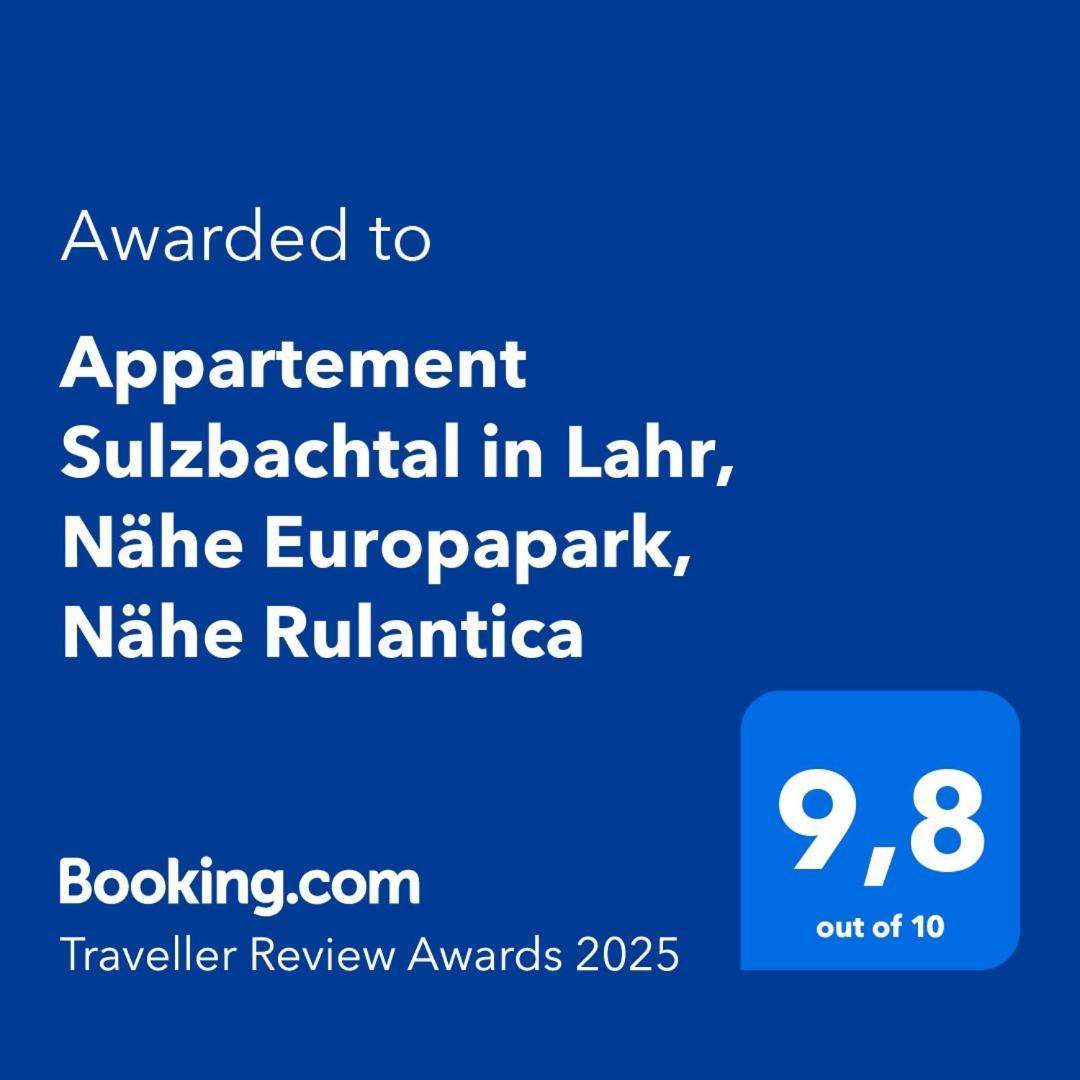 Sulzbachtal In Lahr, Naehe Europapark, Naehe Rulantica Apartment *